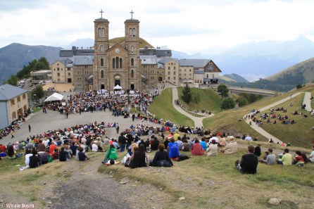 ND de la salette. Vue générale.Libre de droits.  credit photo : Sylvain Doyen